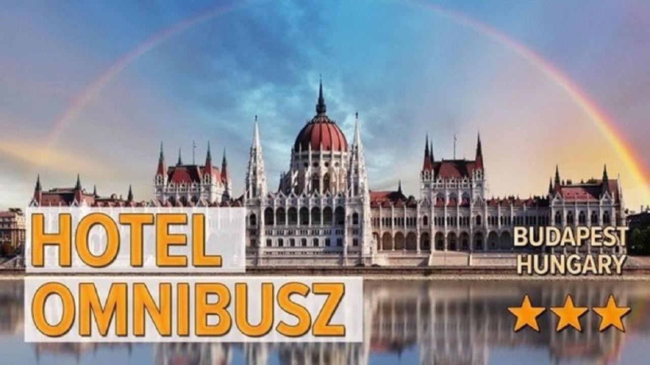 Hotel Omnibusz بودابست المظهر الخارجي الصورة